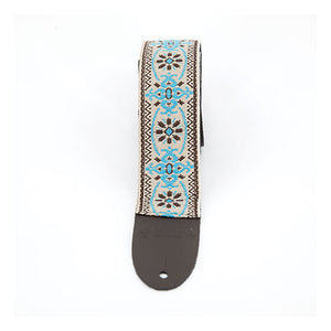 Martin 18A0084 Retro Woven Guitar Strap, Blue