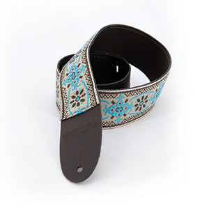 Martin 18A0084 Retro Woven Guitar Strap, Blue