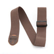 Martin 18A0105 Woven w/Leather Ends Guitar Strap, Brown
