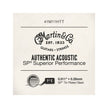 Martin 41M11HTT Authentic Acoustic SP Acoustic Guitar Single String, .011
