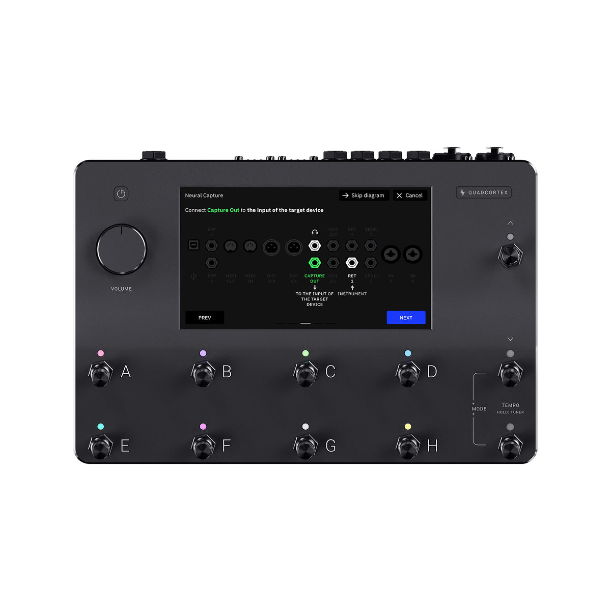Neural DSP Quad Cortex Quad-Core Guitar Digital Effects Modeler