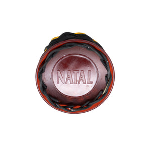 Natal CXX-L Caxixi Large Black, Yellow Band w/Red Ends