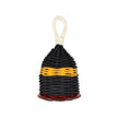 Natal CXX-S Caxixi Small Black, Yellow Band w/Red Ends