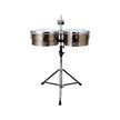 Natal NT1213TBRO Bronze Timbales 12inch and 13inch w/Stand