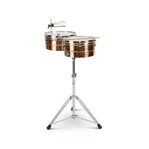 Natal NT1314TBRO Bronze Timbales 13inch and 14inch w/Stand