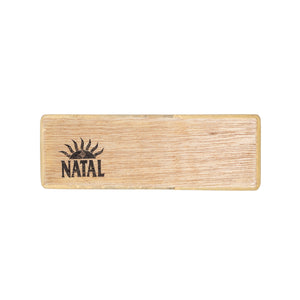 Natal WSK-OB-M-MB Wood Shaker Oblong, Medium, Mucha Burl