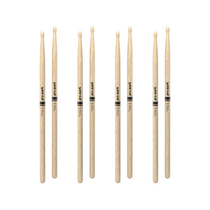 Promark PW5BW-4P Shira Kashi Oak 5B Drumsticks, Wood Tip (4pairs)