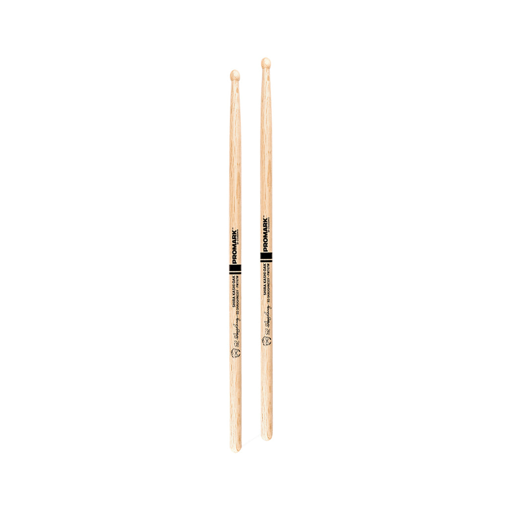 Promark PW707W Shira Kash Oak 707 Ed Shaughnessy Drumsticks, Wood Tip