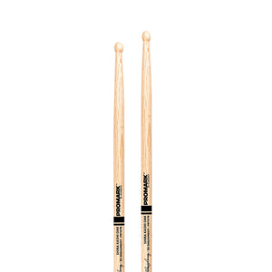 Promark PW707W Shira Kash Oak 707 Ed Shaughnessy Drumsticks, Wood Tip