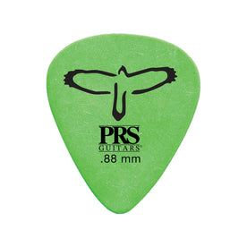 PRS Standard Delrin Guitar Picks, Green, 0.88mm, Pack of 12