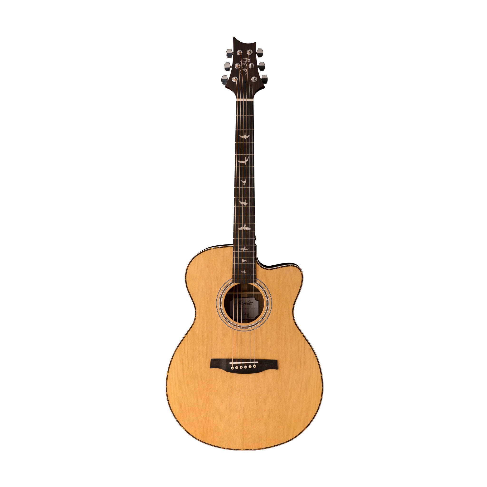 PRS SE Angelus A40E Acoustic Guitar w/Case, Natural