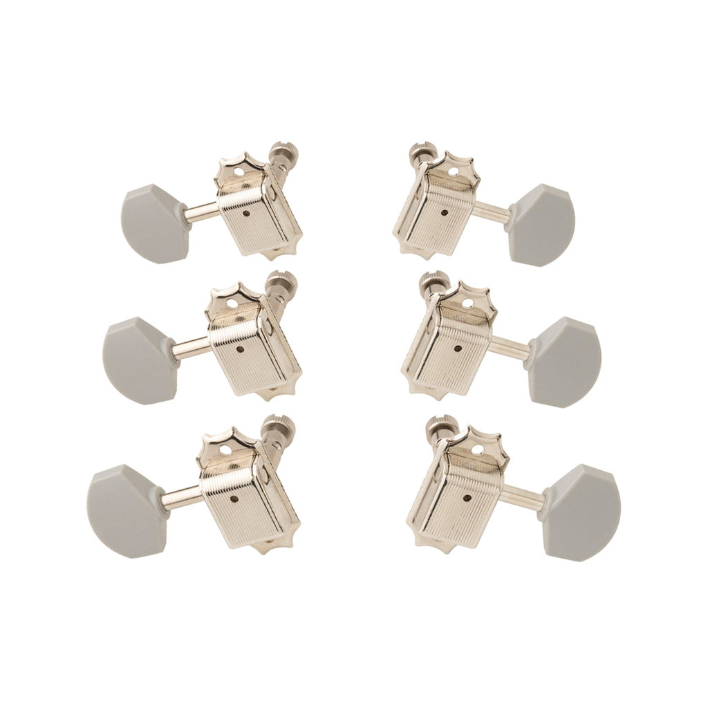 PRS Silver Sky Phase III Locking Tuners, Set of 6, Nickel