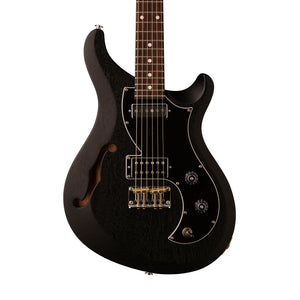 PRS S2 Vela Satin Semi-Hollow Electric Guitar w/Bag, Charcoal