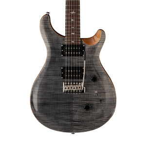 PRS SE Custom 24 Electric Guitar w/Bag, Charcoal