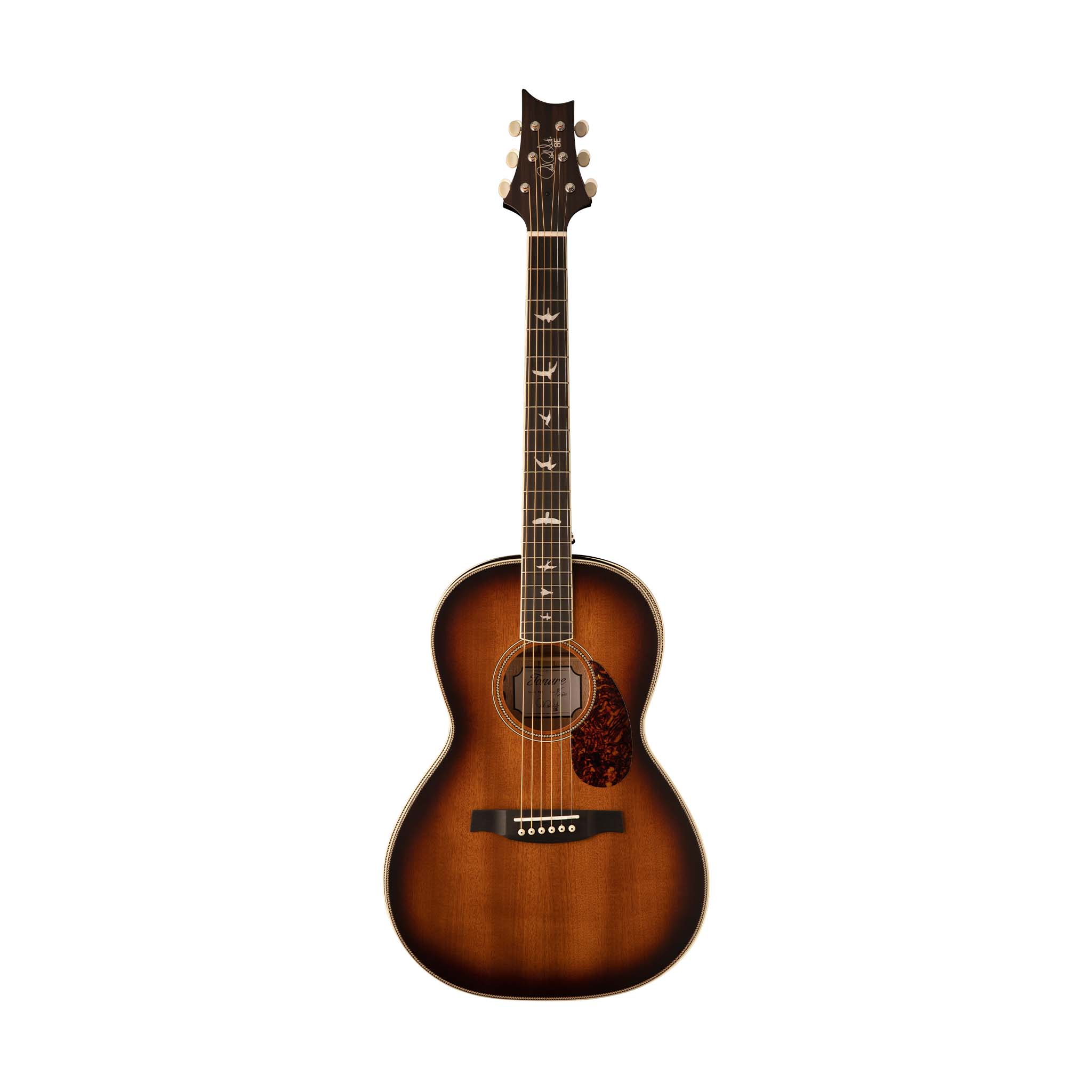 PRS SE Parlor P20E Acoustic Guitar w/Bag, Tobacco Sunburst (B-Stock)