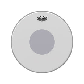 Remo CS-0114-10 14inch Controlled Sound Coated Black Dot Bottom Batter Drum Head