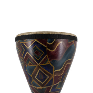 Remo DJ-FEMD-13 10Inch Festival Djembe, Medium, Fabric Twinings