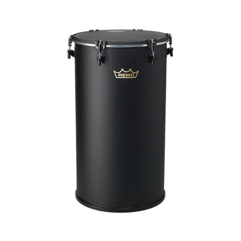 Remo TT-2212-71 12inch Valencia Tan-Tan Drum, Black Matte
