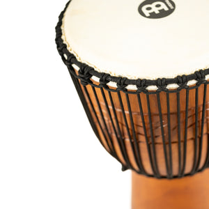 MEINL Percussion ADJ2-L+BAG 12inch Original African Style Rope Tuned Wood Djembe w/Bag, Water Rhythm