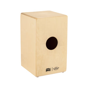 MEINL Percussion AETLGE Artisan Edition Cajon Tango Line, Grey Eucalyptus Frontplate