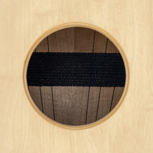 MEINL Percussion AETLGE Artisan Edition Cajon Tango Line, Grey Eucalyptus Frontplate