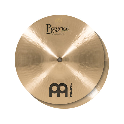MEINL Cymbals B10MH 10inch Byzance Traditional Mini HiHat, Pair