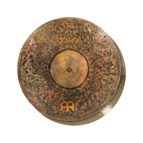 MEINL Cymbals B13EDMH 14inch Byzance Extra Dry Medium HiHat, Pair