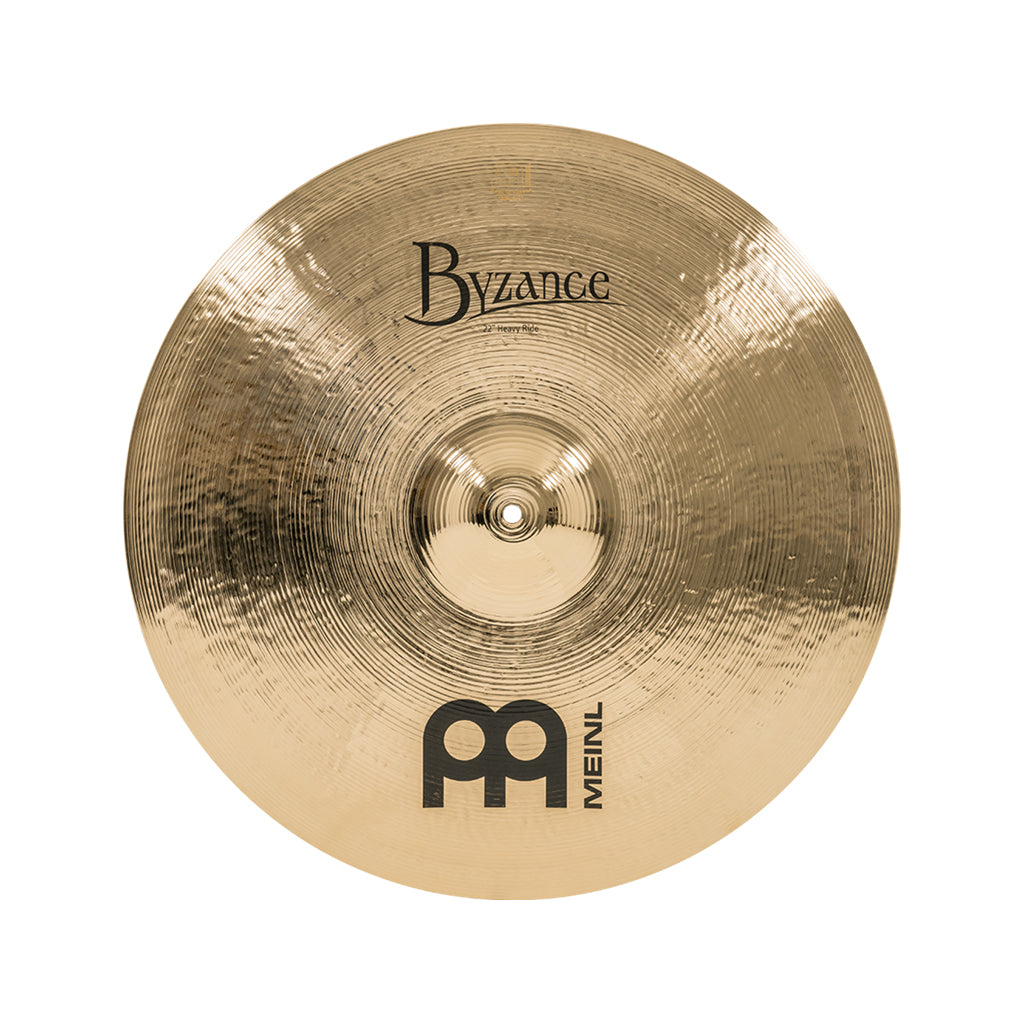 MEINL Cymbals B22HHR-B 22inch Byzance Brilliant Heavy Hammered Ride