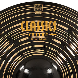 MEINL Cymbals CC16HDAC 16inch Classics Custom Dark Heavy Crash