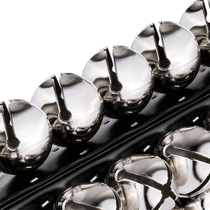 MEINL Percussion SLB36 Sleight Bells, 36 Bells, Black