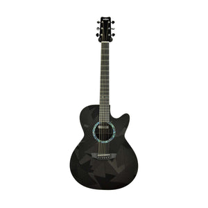 Rainsong BI-WS1000N1 Black Ice Series Acoustic-Electric Guitar w/Case