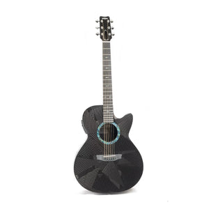 Rainsong BI-WS1000N2 Black Ice Series Acoustic Guitar w/Case