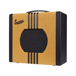 Supro Delta King 10 Guitar Combo Amplifier, Tweed & Black