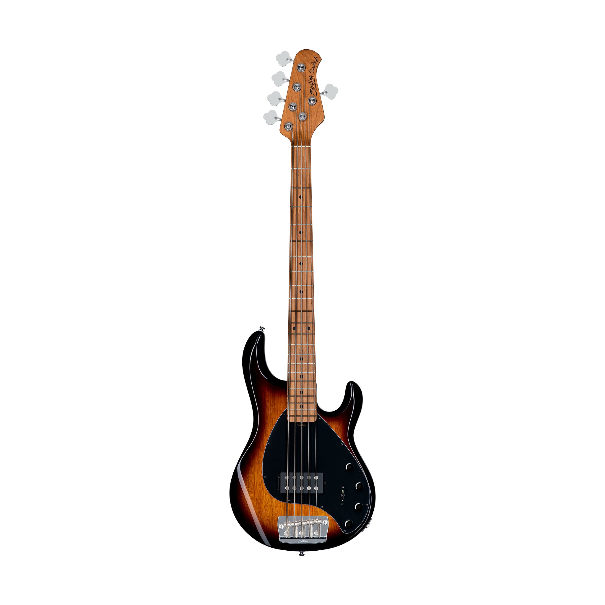 Sterling by Music Man Ray35 5-String Bass Guitar, Vintage Sunburst
