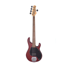 Sterling S.U.B Series RAY5 5-String Electric Bass Guitar, RW Neck, Walnut Satin