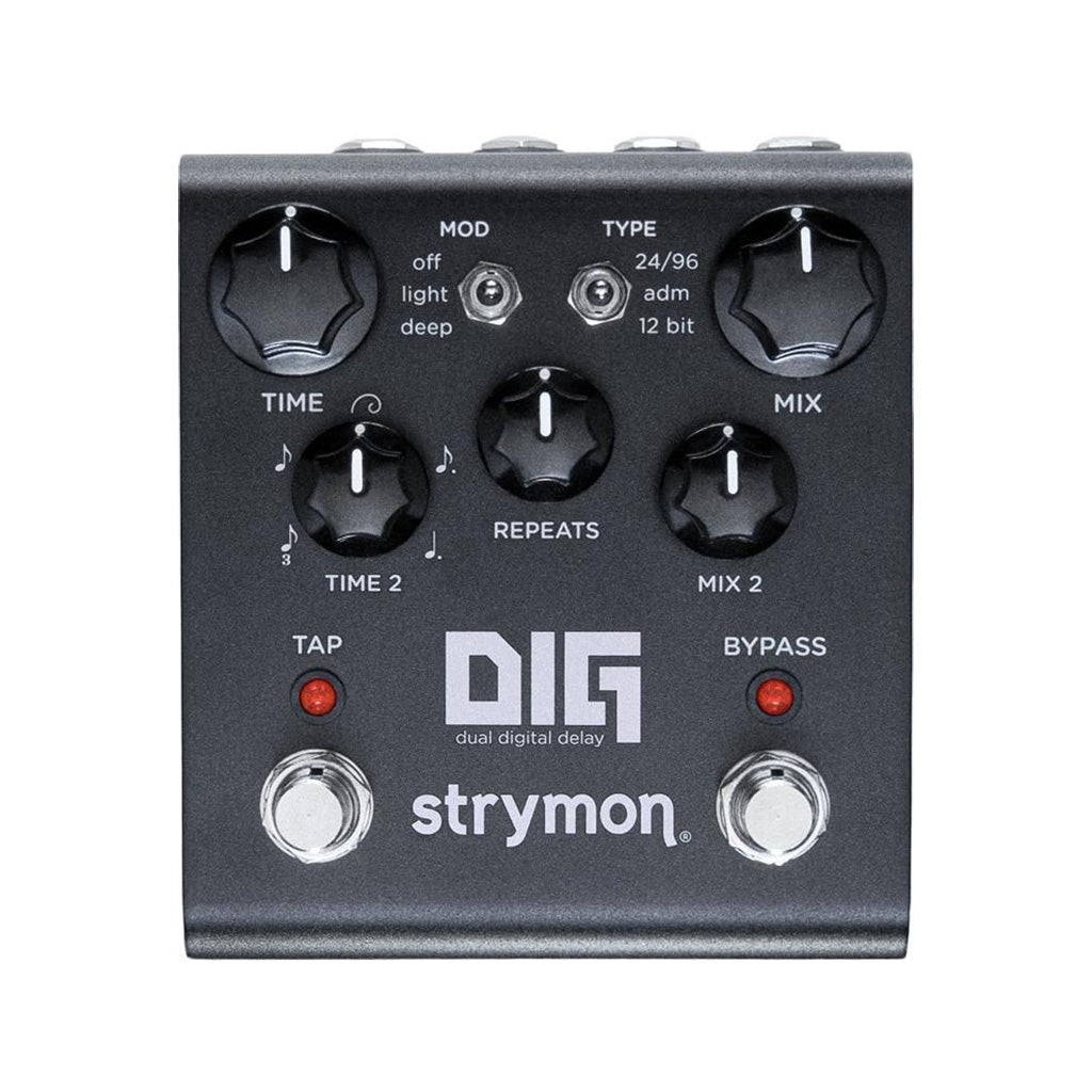 Strymon DIG Dual Delay Guitar Effects Pedal, Midnight Edition