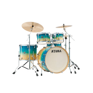 TAMA CL52KRS-PCLP Superstar Classic Maple 5-Piece Drum Shell Kit, Caribbean Lacebark Pine Fade