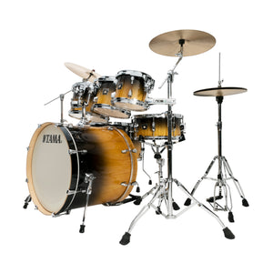 TAMA CL72SP-GLP Superstar Classic Maple 7-Piece Drum Shell Kit, Gloss Lacebark Pine Fade