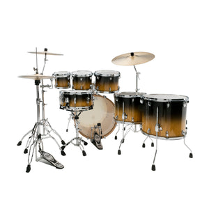 TAMA CL72SP-GLP Superstar Classic Maple 7-Piece Drum Shell Kit, Gloss Lacebark Pine Fade