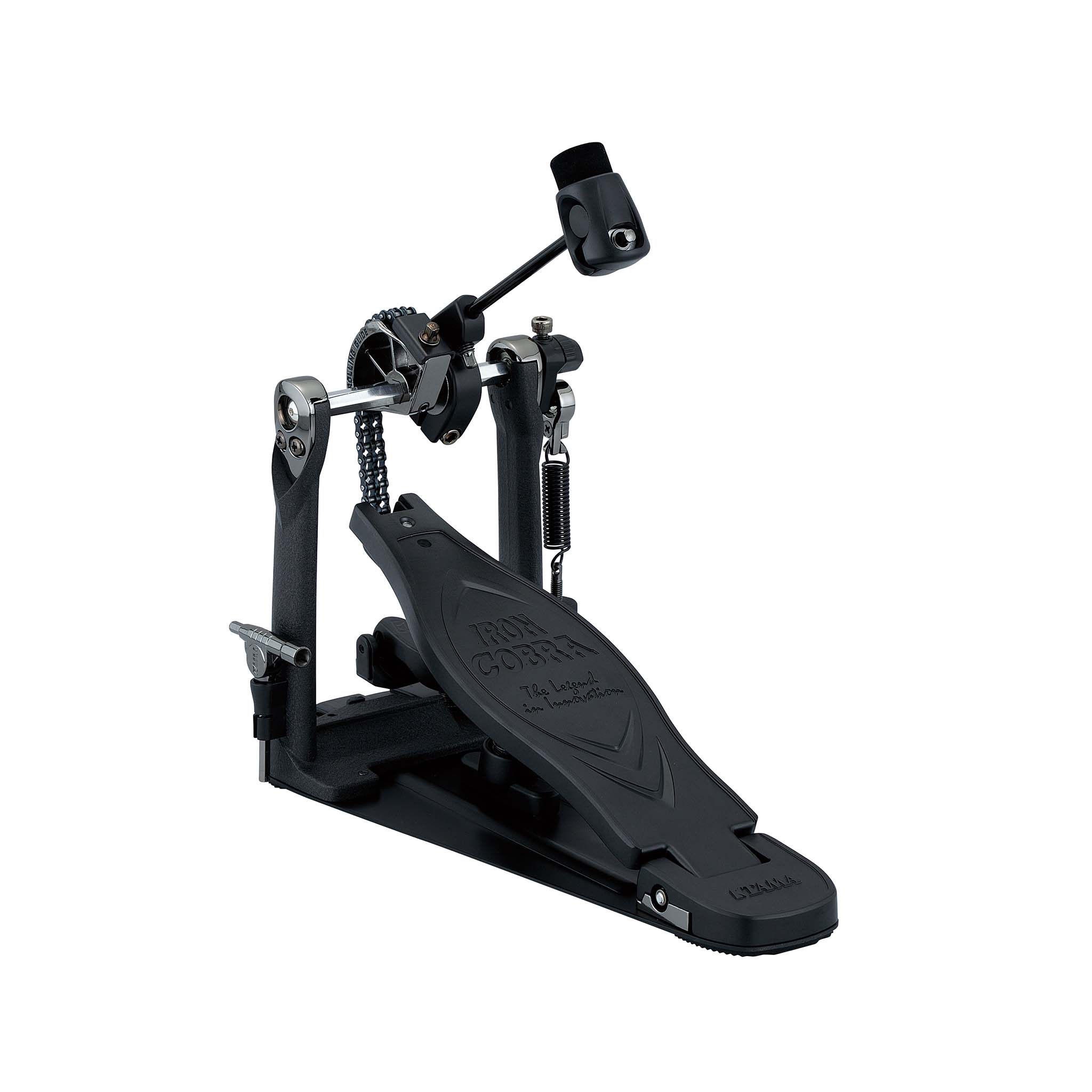 TAMA HP900RNBK Iron Cobra Rolling Glide Single Pedal Blackout Edition w/Case
