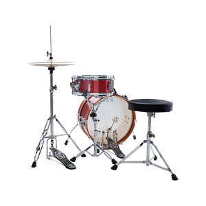 TAMA LJK28H4-CPM Club-JAM Mini Drum Kit 2-Piece w/Hardware, No Cymbal Holder, Candy Apple Mist