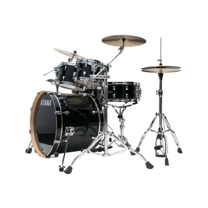 TAMA MBS52RZS-PBK Starclassic Performer 5-Piece Drum Shell Kit, Piano Black