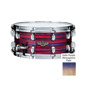 TAMA WBSS65-SAF 6.5x14inch Starclassic Walnut/Birch Snare Drum, Satin Purple Atmosphere Fade