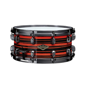 TAMA WBSS65BN-NOO 6.5x14inch Starclassic Walnut/Birch Snare Drum, Neon Orange Oyster