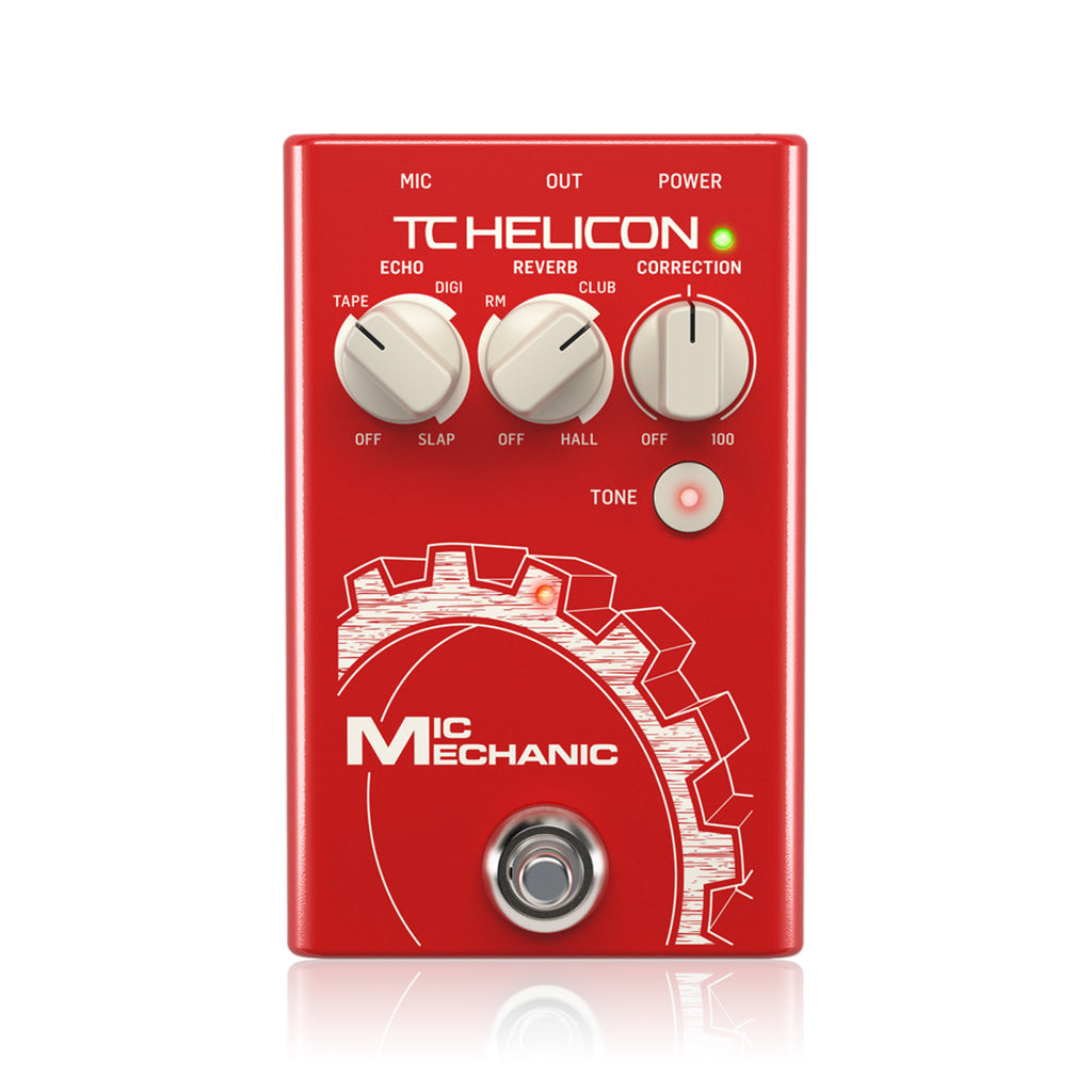 TC-HELICON Mic Mechanic ボーカルエフェクター TC-Helicon Mic Mechanic 2 Vocal Effects Pedal - Marshall Music