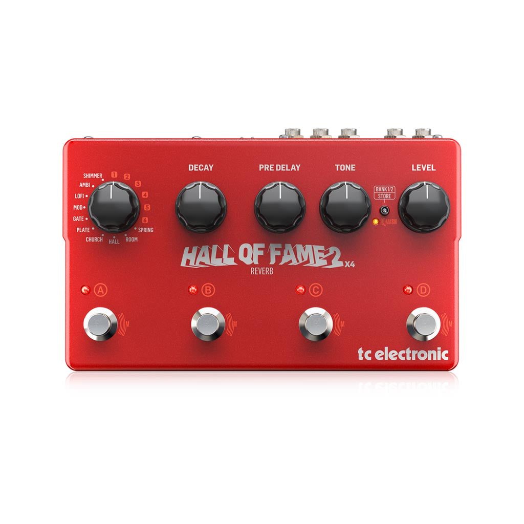 ギター tc electronic Hall of Fame Reverb TC Electronic Hall Of Fame 2 X4 Reverb Guitar Effects Pedal, UK