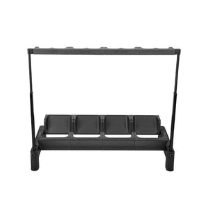 Warwick RockStand Modular Multiple 4A Acoustic/Classical /Bass Guitar Rack Stand, Black